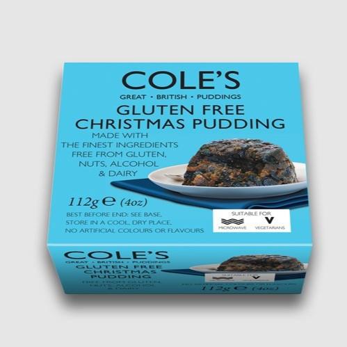 Cole's Gluten Free Christmas Pudding - 112g
