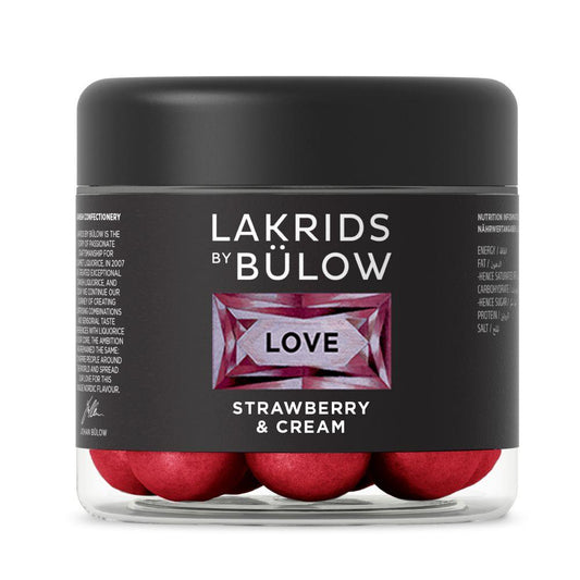 Lakrids by Bulow Love Strawberry & Cream Liquorice 125g