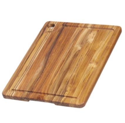 Teak Haus Marine Cutting Board With Juice Canal 16x12x0.75"