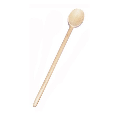 Browne Deluxe Wooden Round Spoon 16"