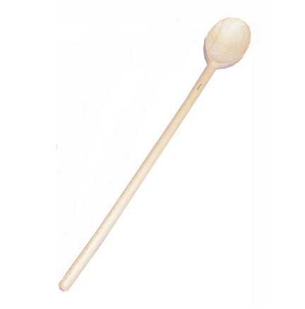 Browne Deluxe Wooden Round Spoon 18"