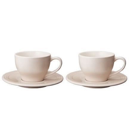 Le Creuset Cappuccino Cups - Set of 2 Classic Meringue