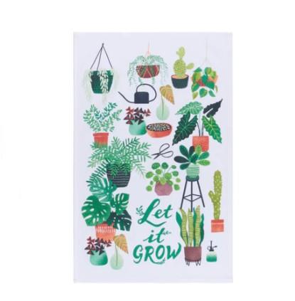 Now Designs Dishtowel Let It Grow