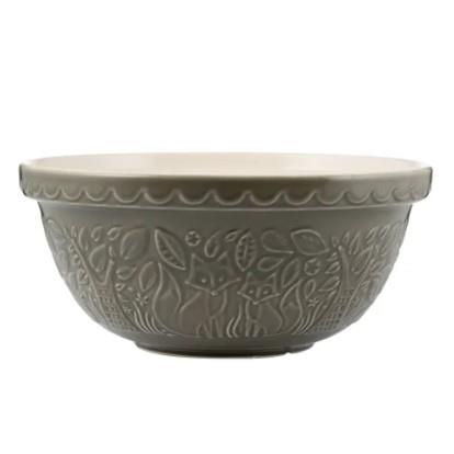 Mason Cash In The Forest 29cm Grey Fox Mixing Bowl