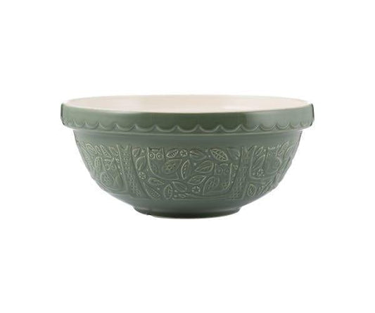 Mason Cash In The Forest 26cm Green Owl Mixing Bowl