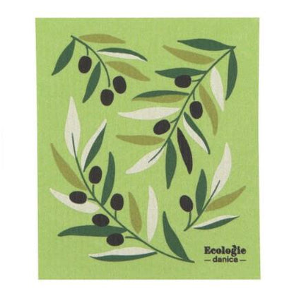 Ecologies Olives Swedish Sponge Cloth