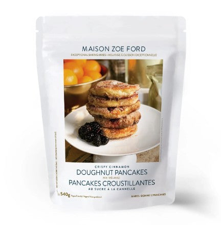 Maison Zoe Ford Crispy Cinnamon Doughnut Pancakes Mix