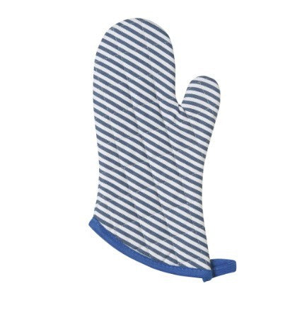 Now Designs Oven Mitts - Superior Narrow Stripe Royal Blue