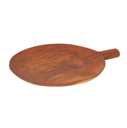 Now Designs Teak Wood Paddle Tray 7.75"
