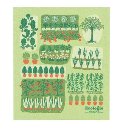 Now Designs Swedish Dishcloth Garden Plots