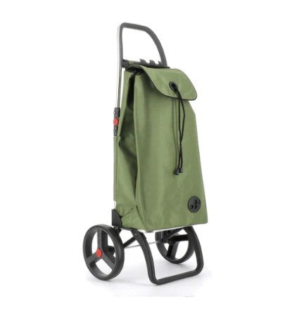 Rolser Shopping Trolly - I-Max MF Big Wheel Foldable Olive
