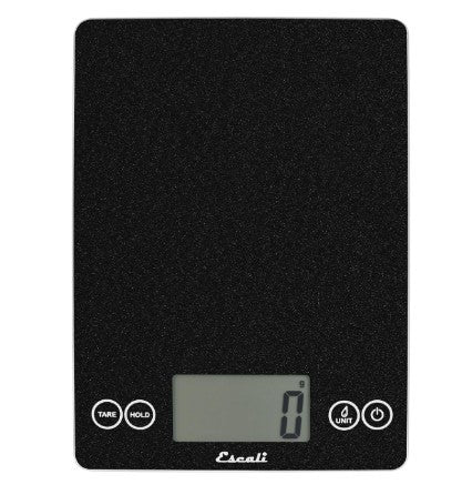 Escali Digital Scale - Arti Black Obsidian