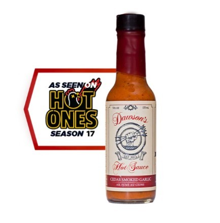 Dawson's Hot Sauce - Cedar Smoked Garlic