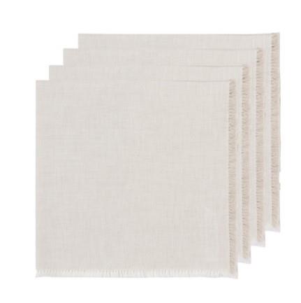 Now Designs Chambray Napkins Dove Gray Set Of 4