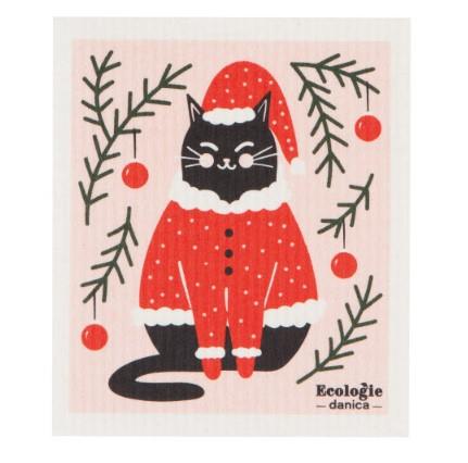 Ecologies Santa Paws Swedish Dishcloth