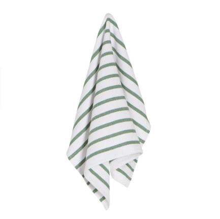 Now Designs Dishtowel Basketweave Elm Green