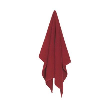 Now Designs Dishtowel Ripple Carmine