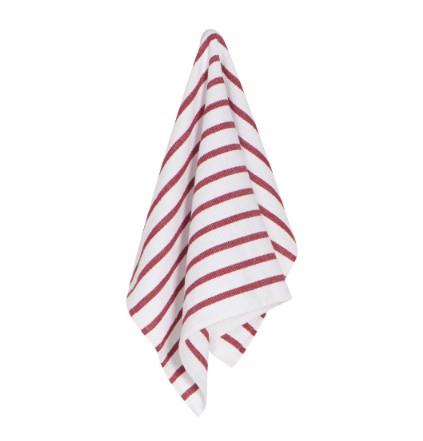 Now Designs Dishtowel Basketweave Carmine