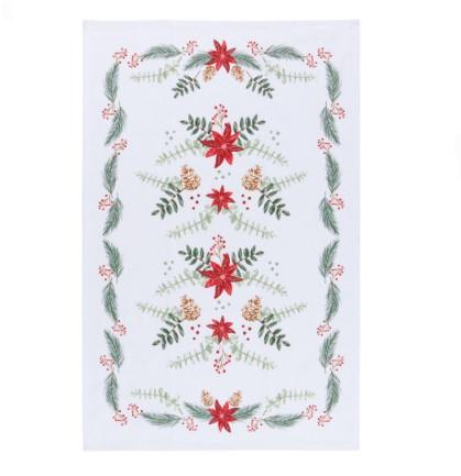 Now Designs Poinsettia Dishtowel