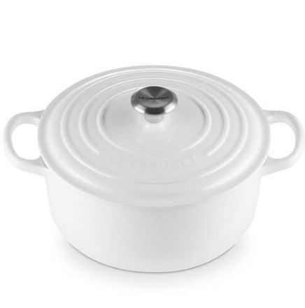 Le Creuset Round Dutch Oven - 3.3L White