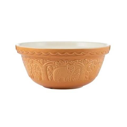 Mason Cash In The Forest S24 Bear Ochre Mixing Bowl 24cm