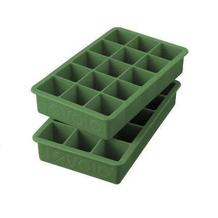 Tovolo Perfect Cube Ice Trays – Set of 2 Pesto