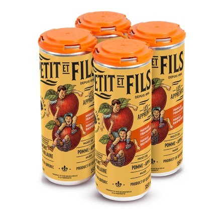 Petit et Fils Sparkling Apple Must - Mango & Raspberry