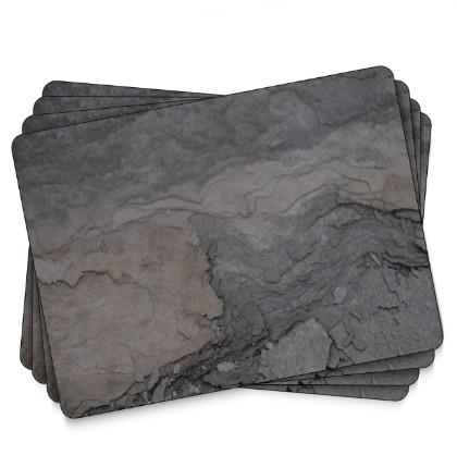 Pimpernel Placemats Midnight Slate Set of 4