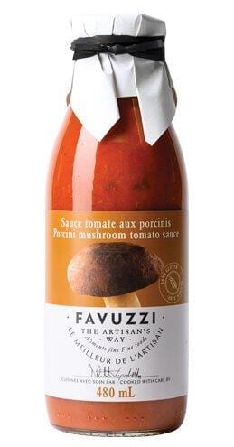 Favuzzi Tomato Sauce Porcini Mushroom 480ml