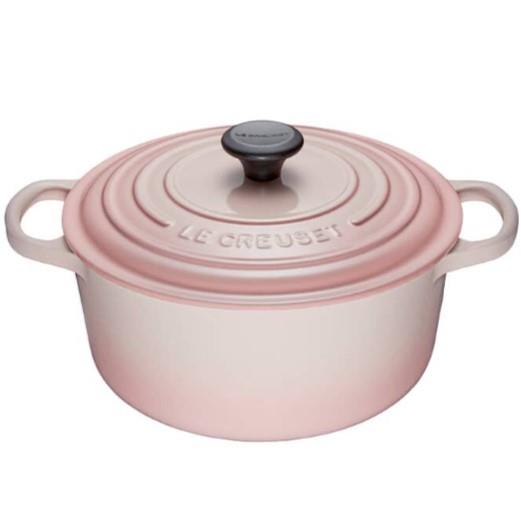 Le Creuset 3.3L Round Dutch Oven Shell Pink