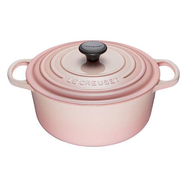 Le Creuset 5.3L Round Dutch Oven Shell Pink