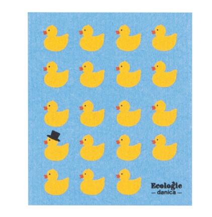 Ecologies Rubber Duckies Swedish Sponge Cloth