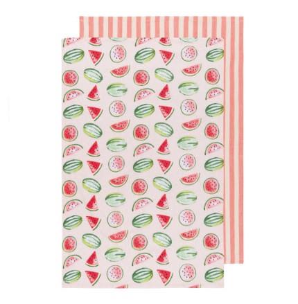 Now Designs Dishtowels Watermelon Set Of 2