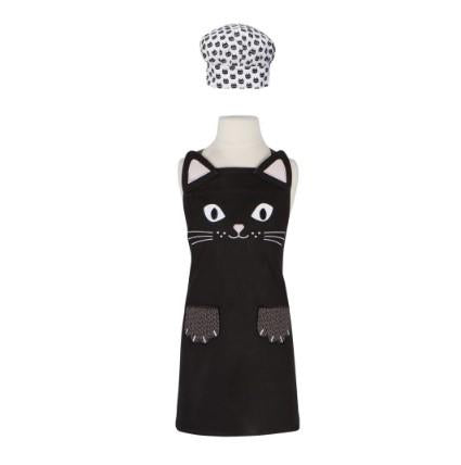 Now Designs Daydream Cat Apron and Hat Set