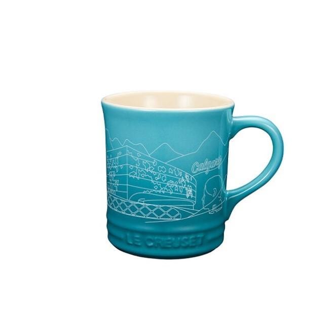 Le Creuset Canadian Destination Calgary Mug - Caribbean