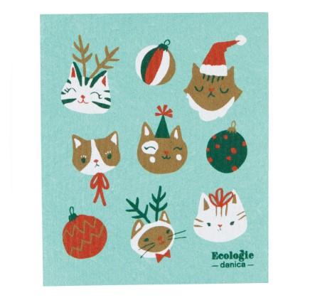 Ecologies Let It Meow Swedish Dishcloth