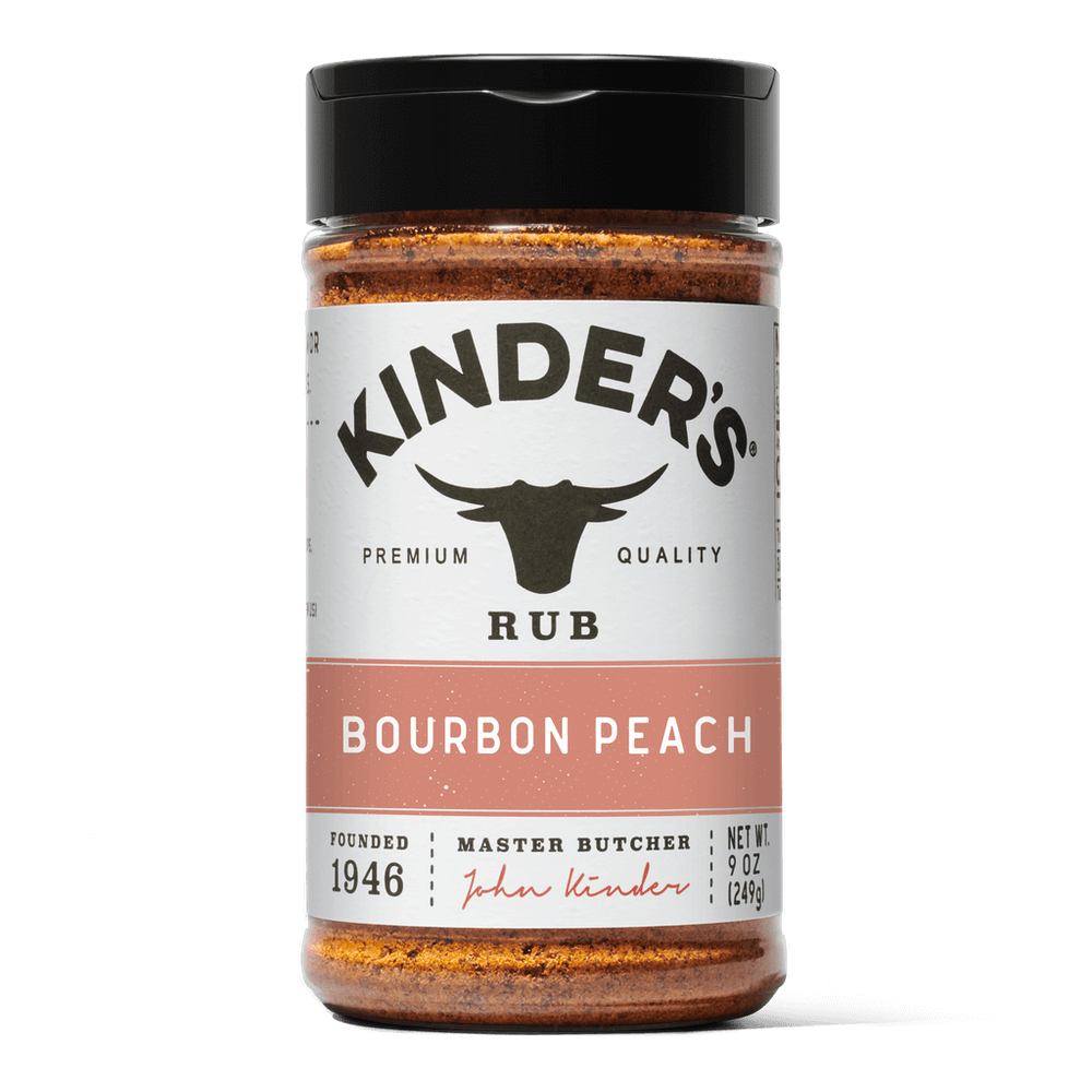 Kinder's Bourbon Peach Rub 9oz