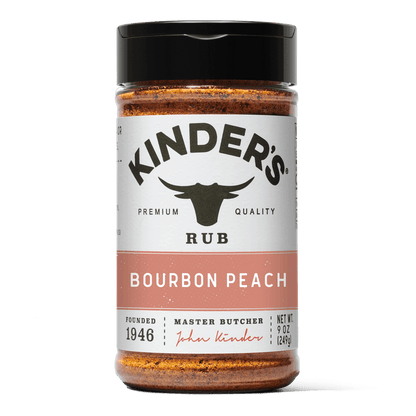 Kinder's Bourbon Peach Rub 9oz