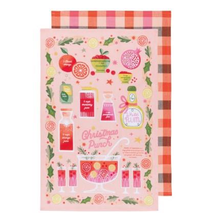 Now Designs Spirits Bright Dishtowel Set Of 2