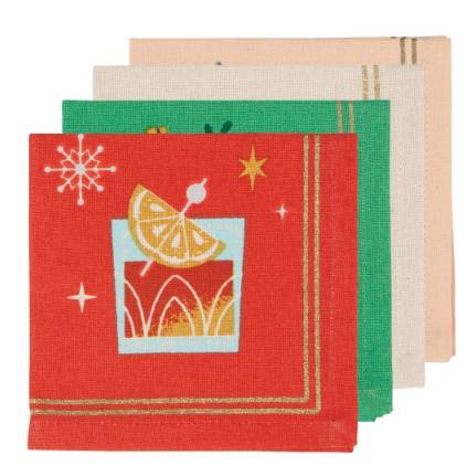 Now Designs Spirits Bright Cocktail Napkins