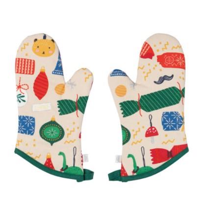 Now Designs Xmas Charms Oven Mitts