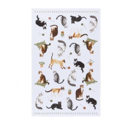 Now Designs Dishtowel Cat Collective