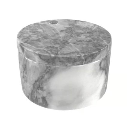 Fox Run Salt Cellar - White Marble