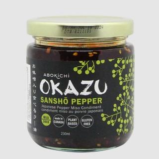 Abokichi Okazu Sansho Pepper Japanese miso chili oil condiment 230ml