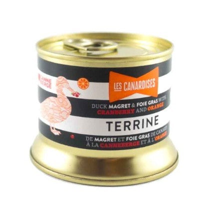 Les Canardises Terrine - Duck & Foie Gras with Cranberry & Orange
