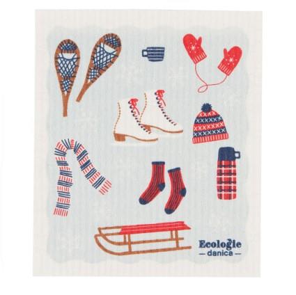 Ecologies Alpine Adventure Swedish Dishcloth