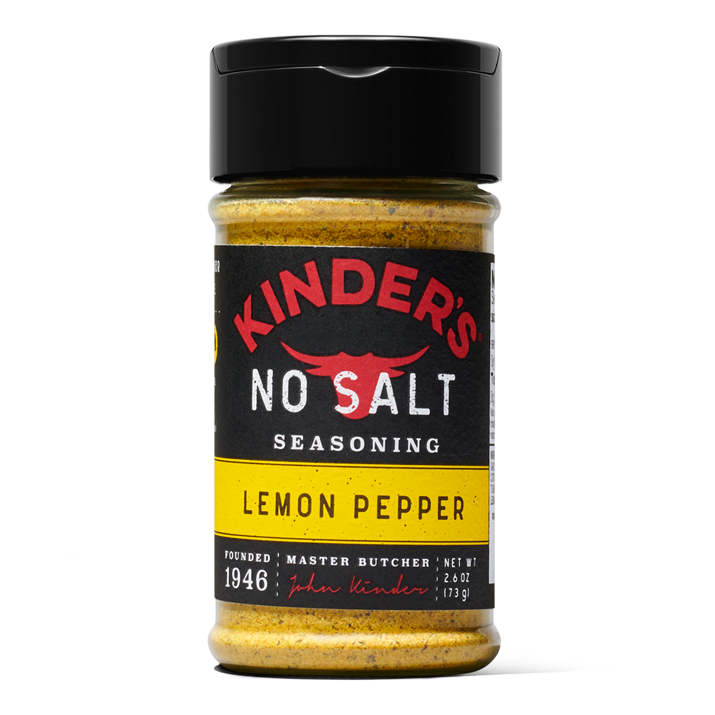 Kinder's No Salt Lemon Pepper Seasoning 2.6oz