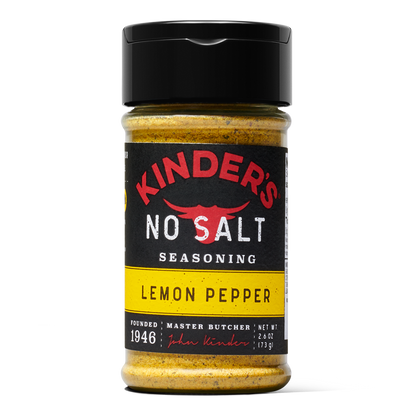 Kinder's No Salt Lemon Pepper Seasoning 2.6oz