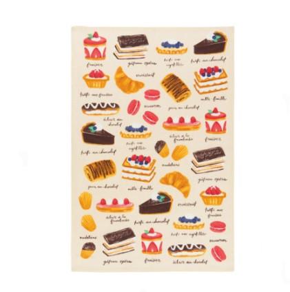 Now Designs Dishtowel Patisserie