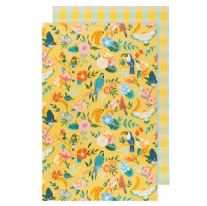 Now Designs Tropical Trove Dishtowels Set Of 2